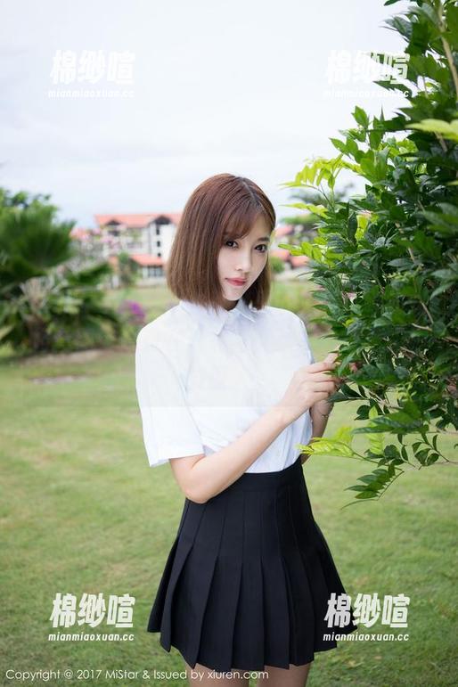 MiStar魅妍社 - 不可思议，戴小唯的姐姐套图：像是在看邻家女孩的日常，却微微撩人。