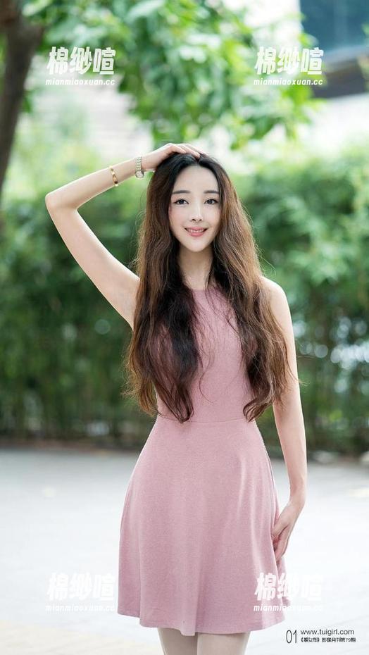 TuiGirl推女郎 - 在海边看胡允儿：图包里竟然藏着那些奇怪的剪影，哈哈哈！