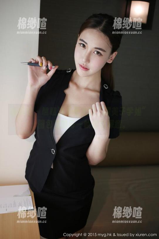 美媛馆-糯美子 美媛馆 - 瞧瞧这无圣光的“糯美子学姐”,图包里的每一帧都有深意。